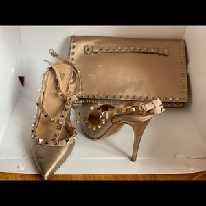 Valentino shoes n clutch
